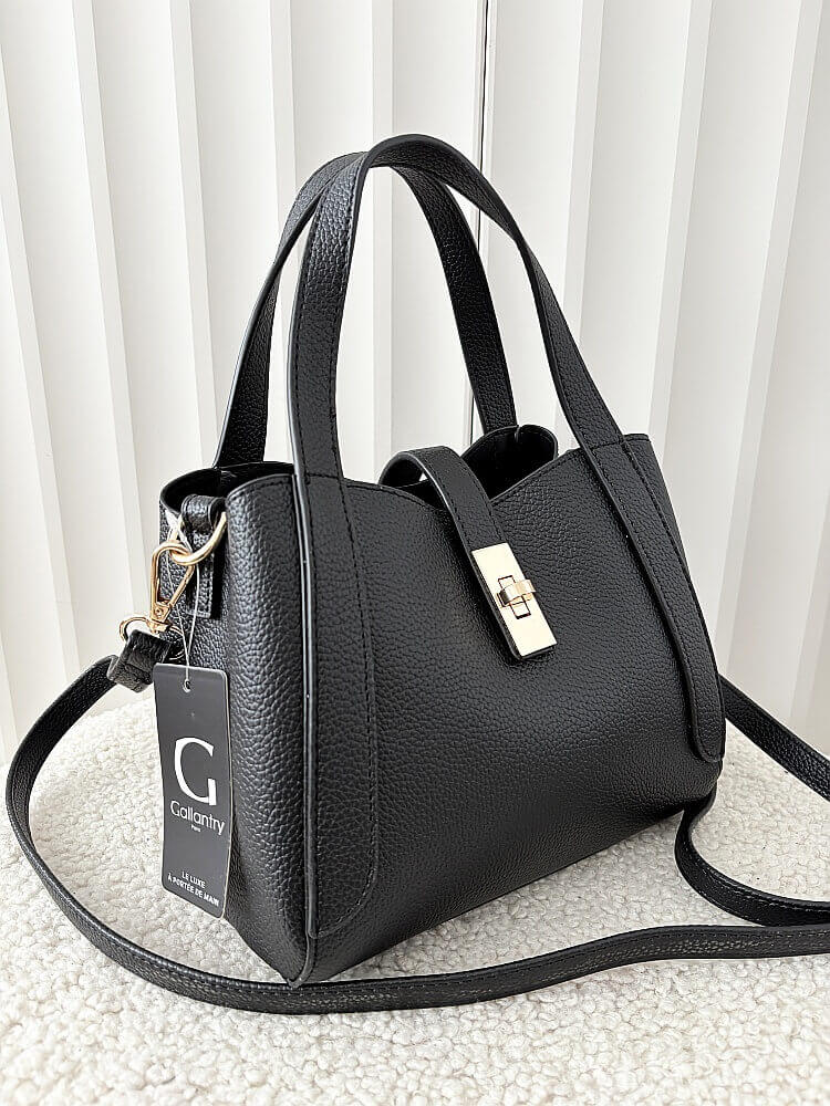 Gallantry torebka mini shopperka czarna 