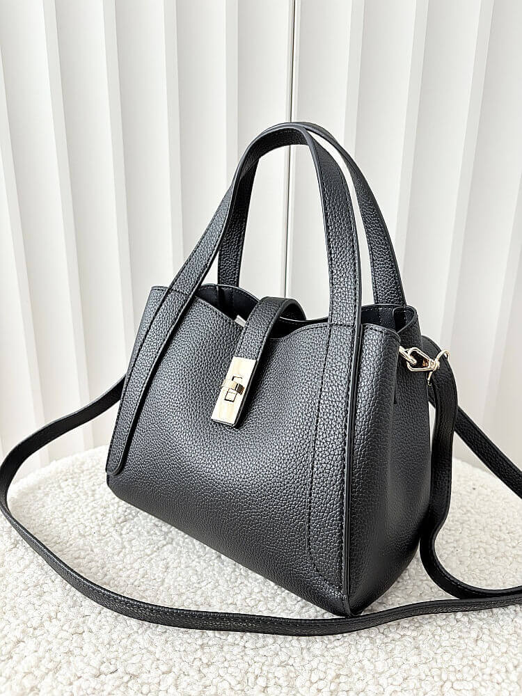 Gallantry torebka mini shopperka czarna 