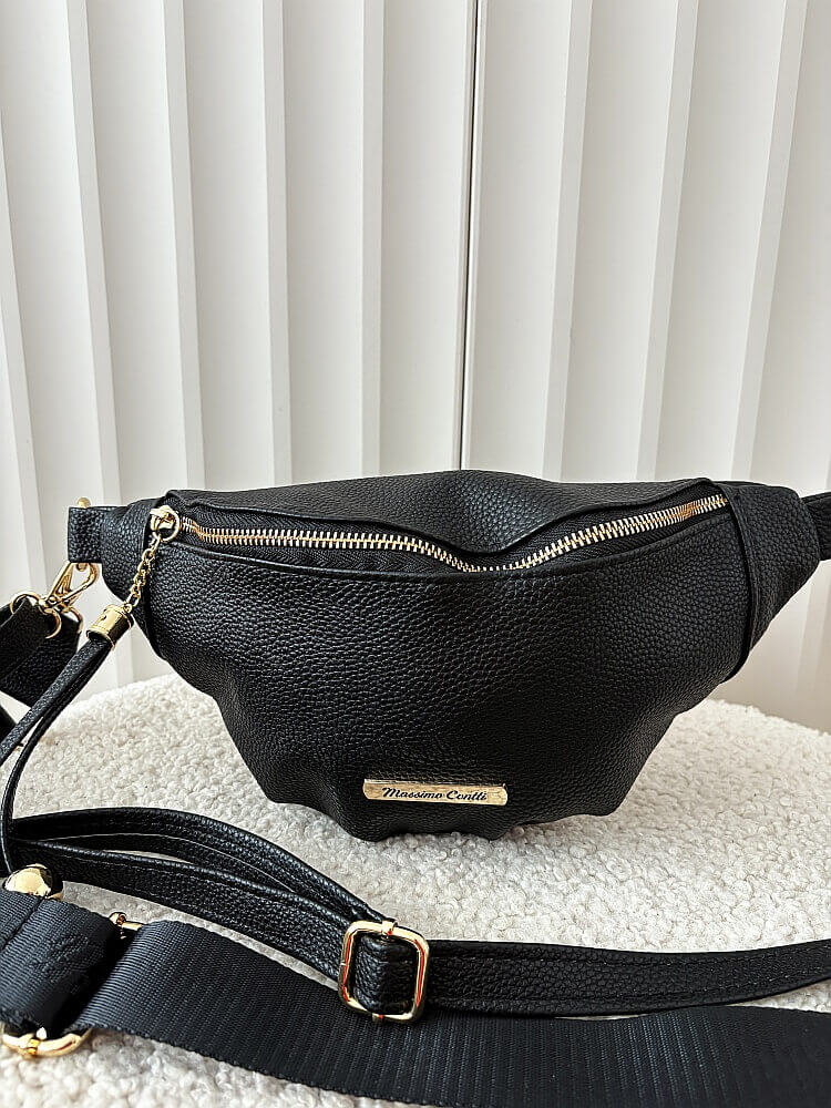 Massimo Contti torebka nerka czarna