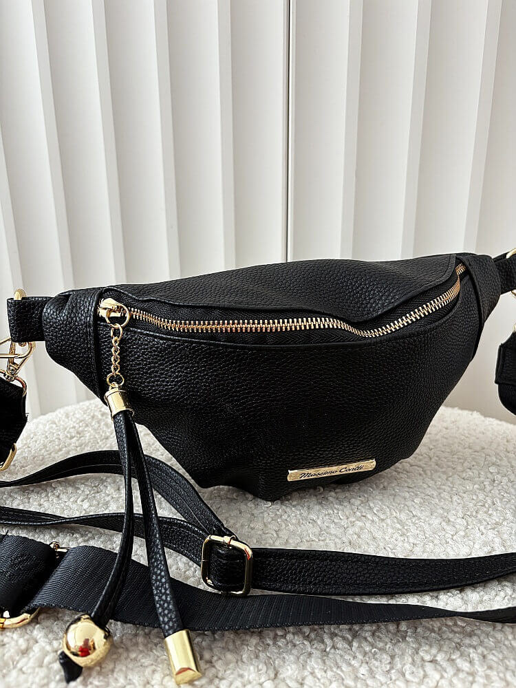 Massimo Contti torebka nerka czarna