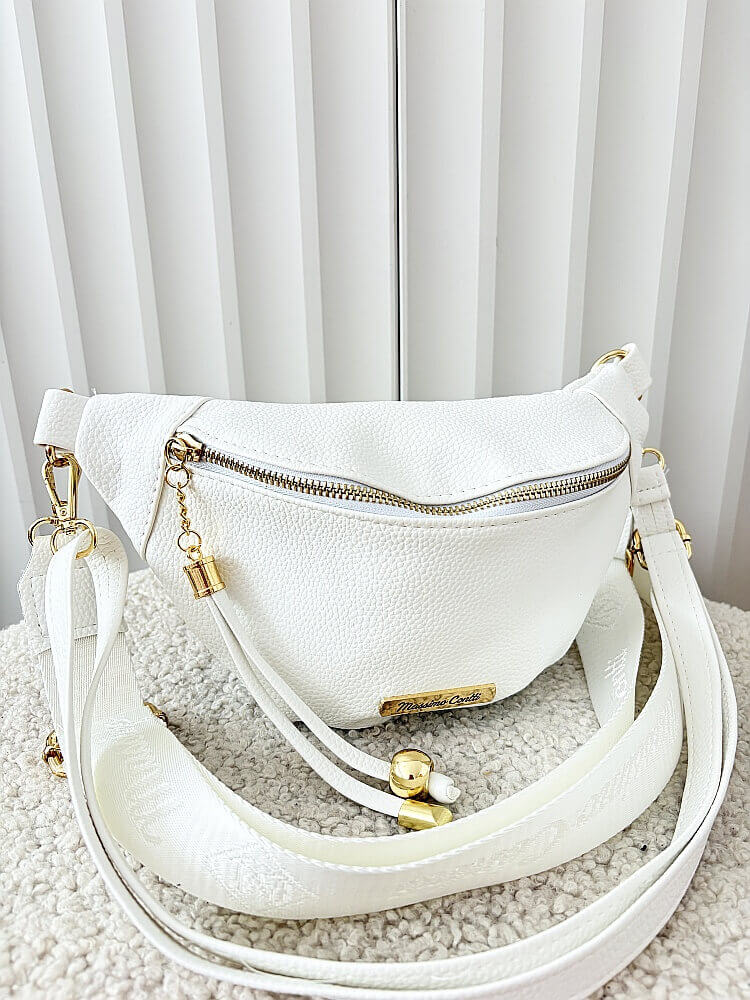 Massimo Contti torebka nerka biała