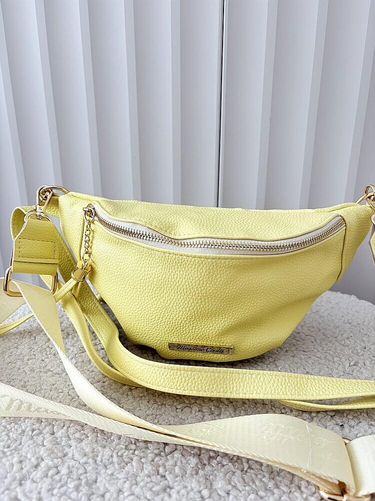 Massimo Contti torebka nerka żółta