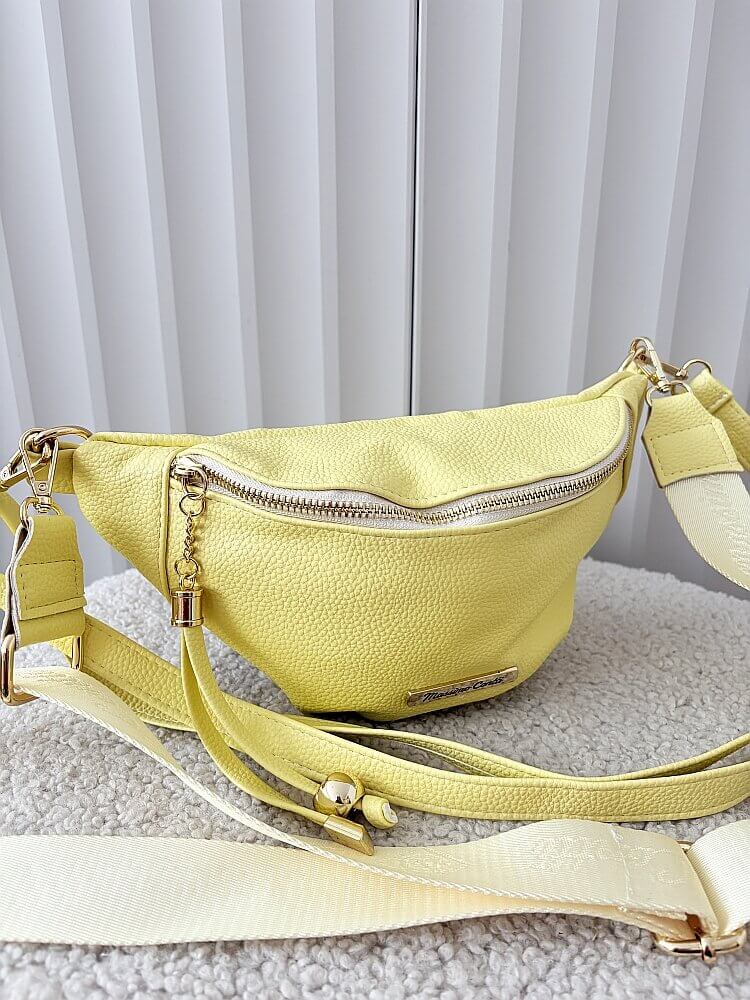 Massimo Contti torebka nerka żółta