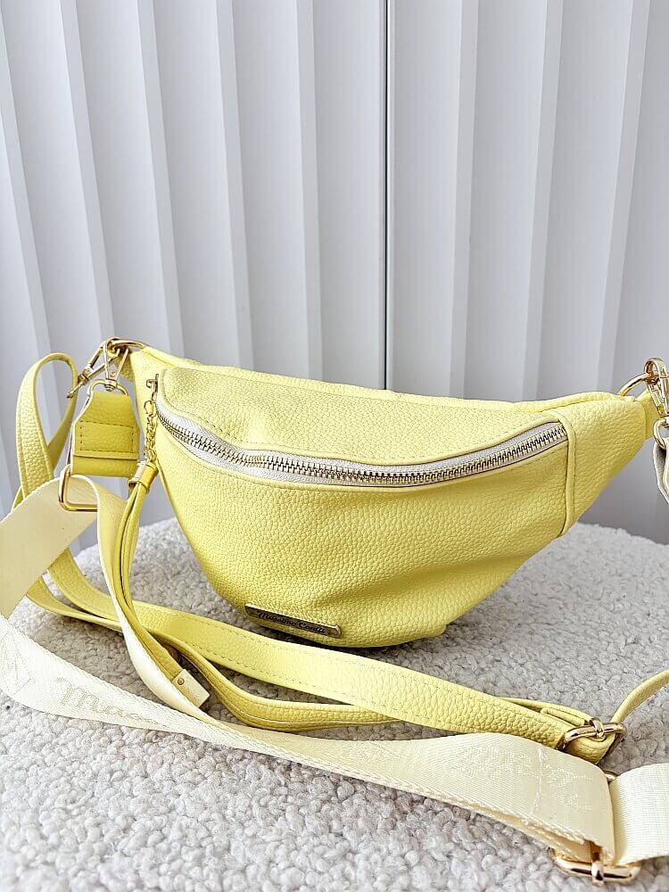 Massimo Contti torebka nerka żółta