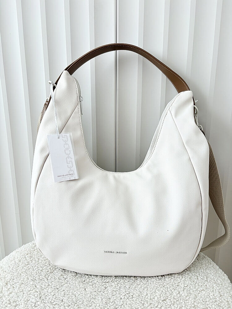 David Jones torebka shopper na ramię ecru
