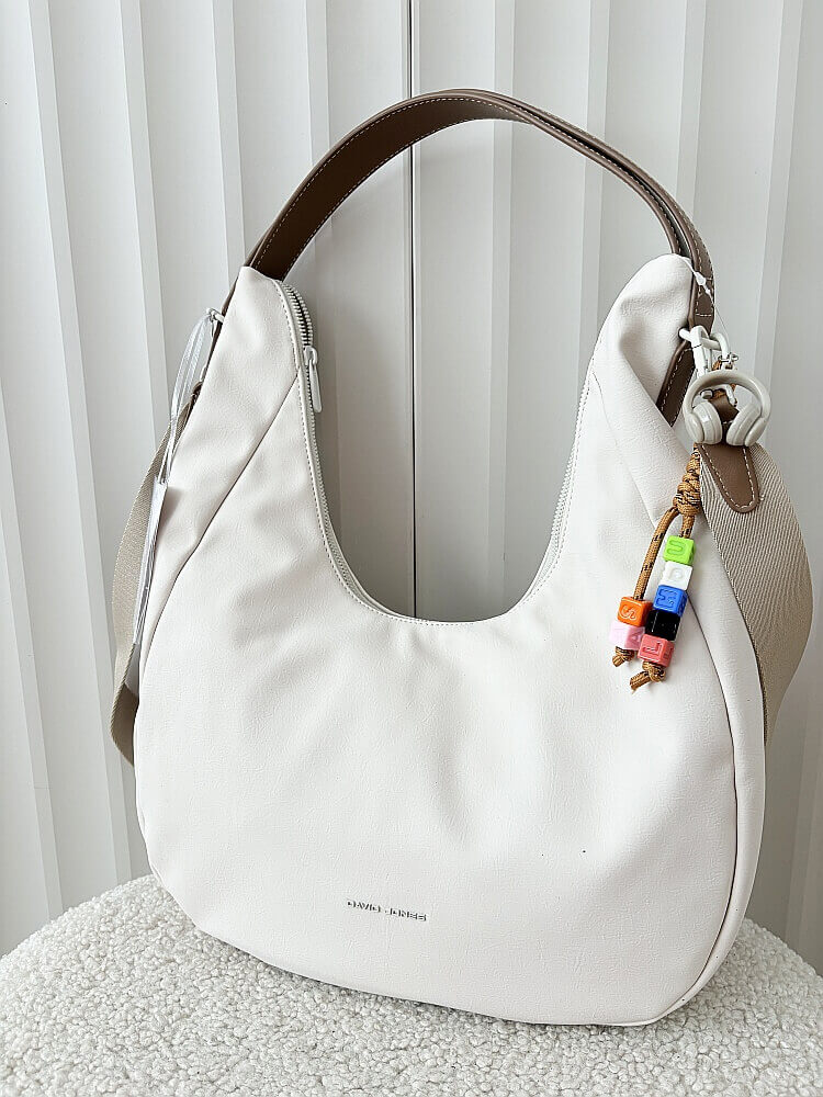 David Jones torebka shopper na ramię ecru