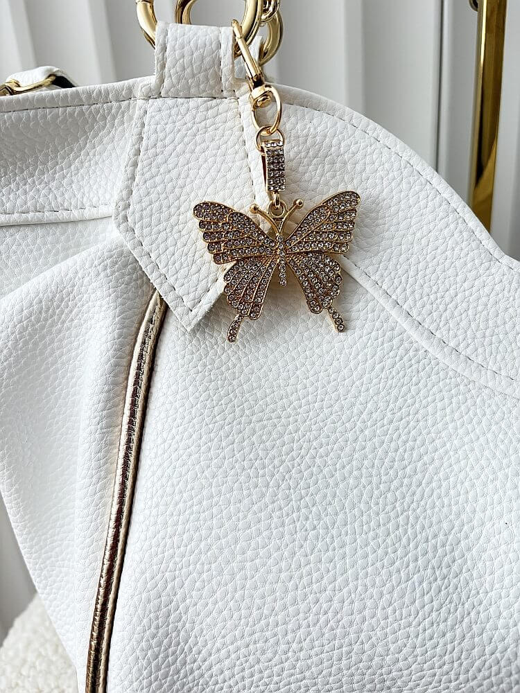 Massimo Contti torba shopper na ramię biała