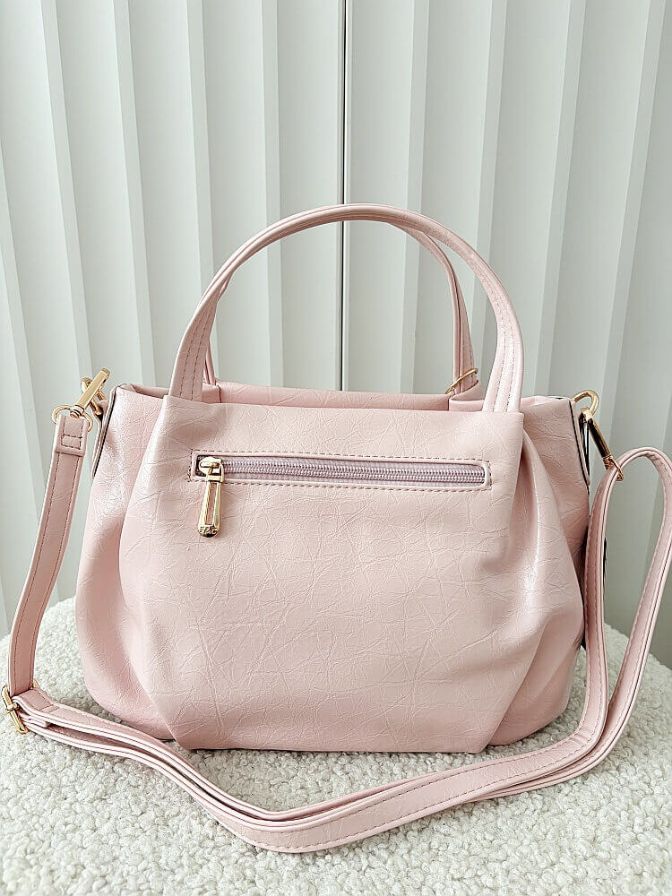 Flora&Co torebka mini shopperka różowa