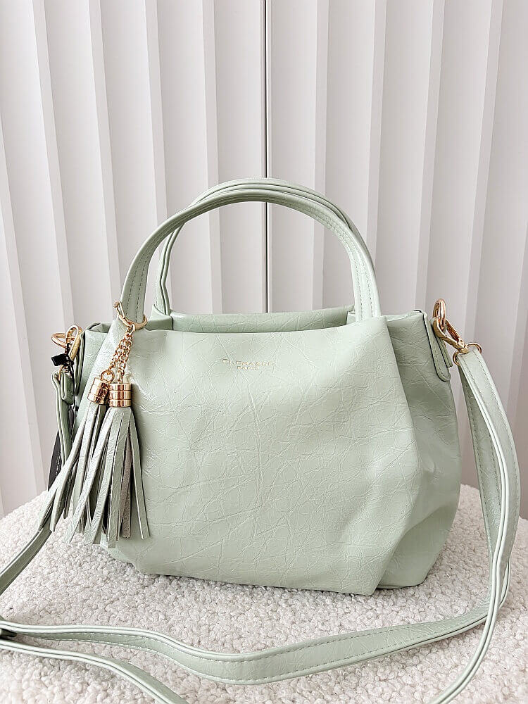 Flora&Co torebka mini shopperka zielona