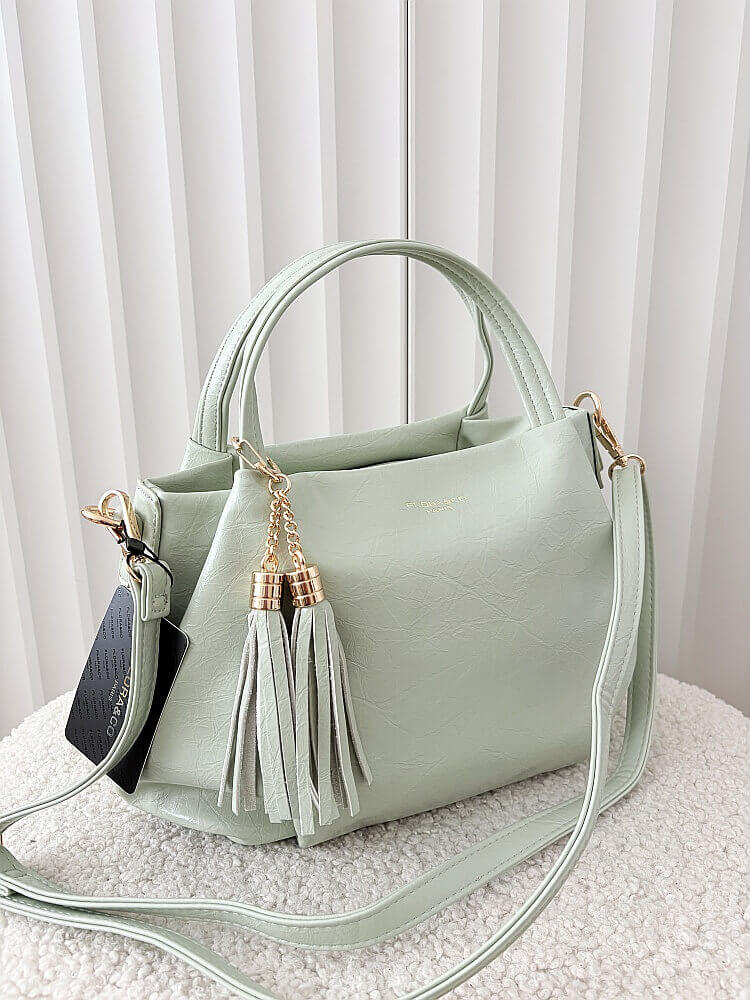 Flora&Co torebka mini shopperka zielona