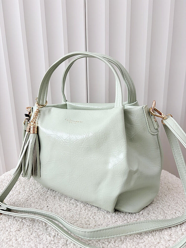 Flora&Co torebka mini shopperka zielona