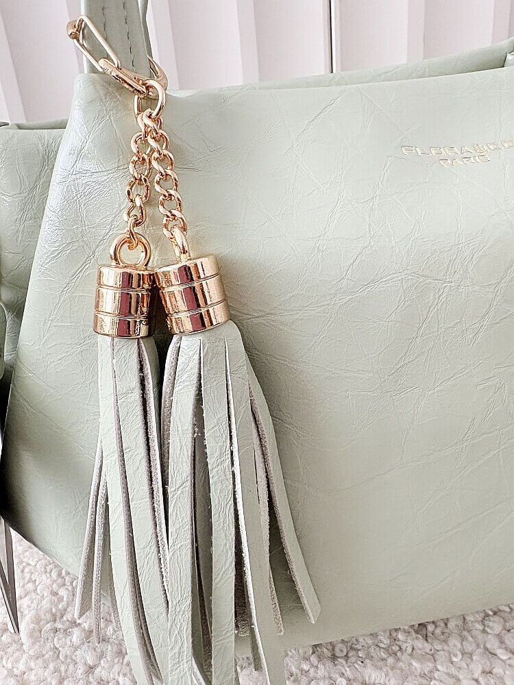 Flora&Co torebka mini shopperka zielona