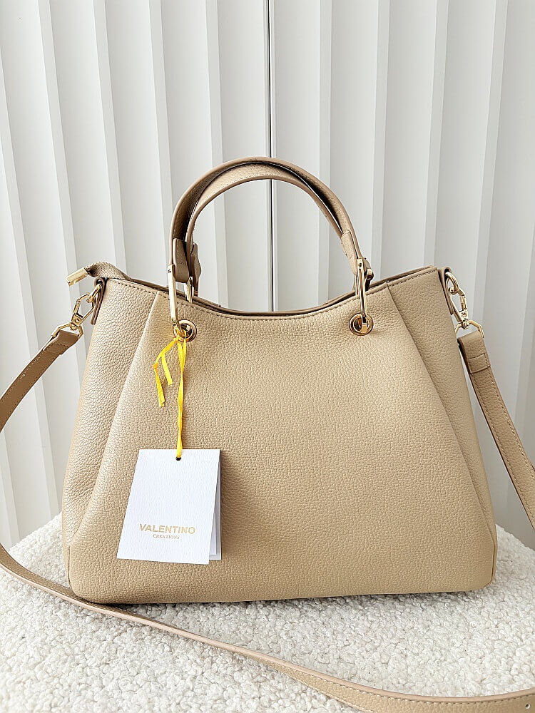 Torebka shopperka beżowa 