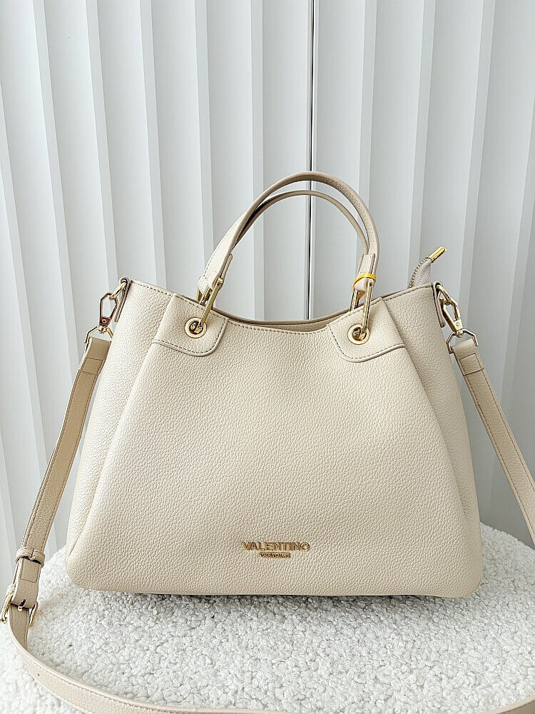 Torebka shopperka jasnobeżowa