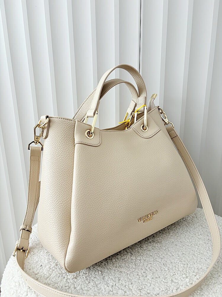 Torebka shopperka jasnobeżowa