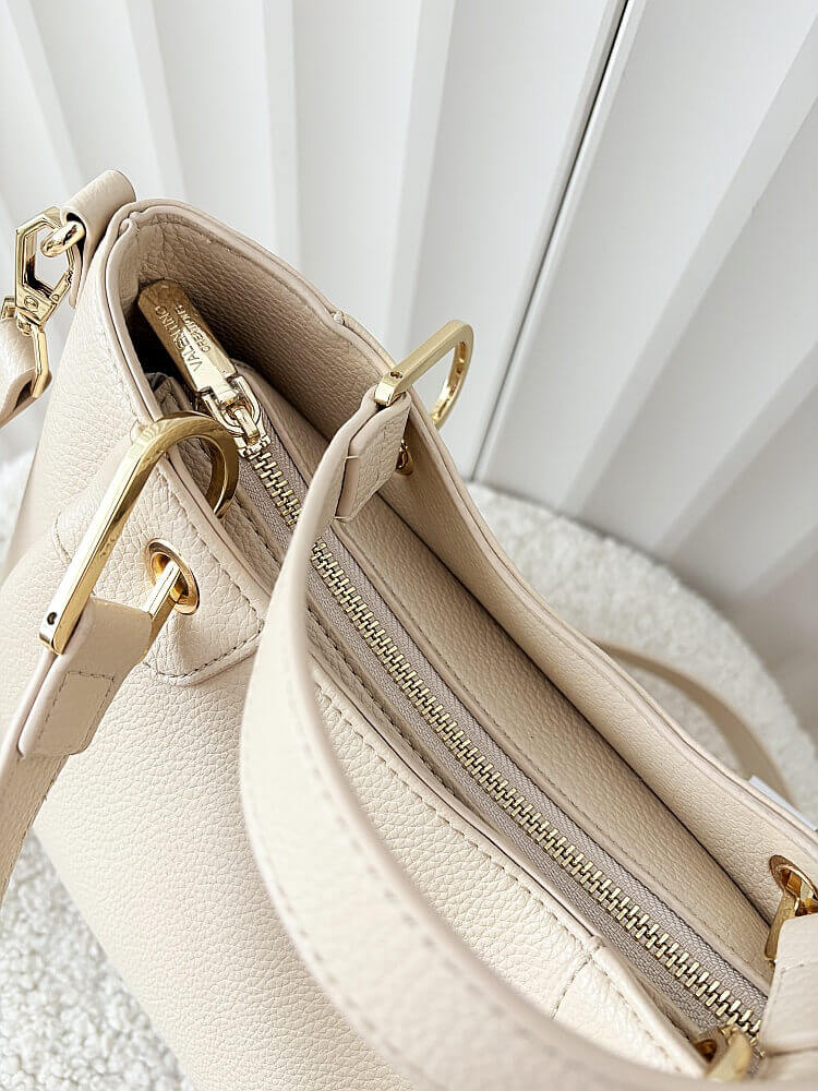 Torebka shopperka jasnobeżowa