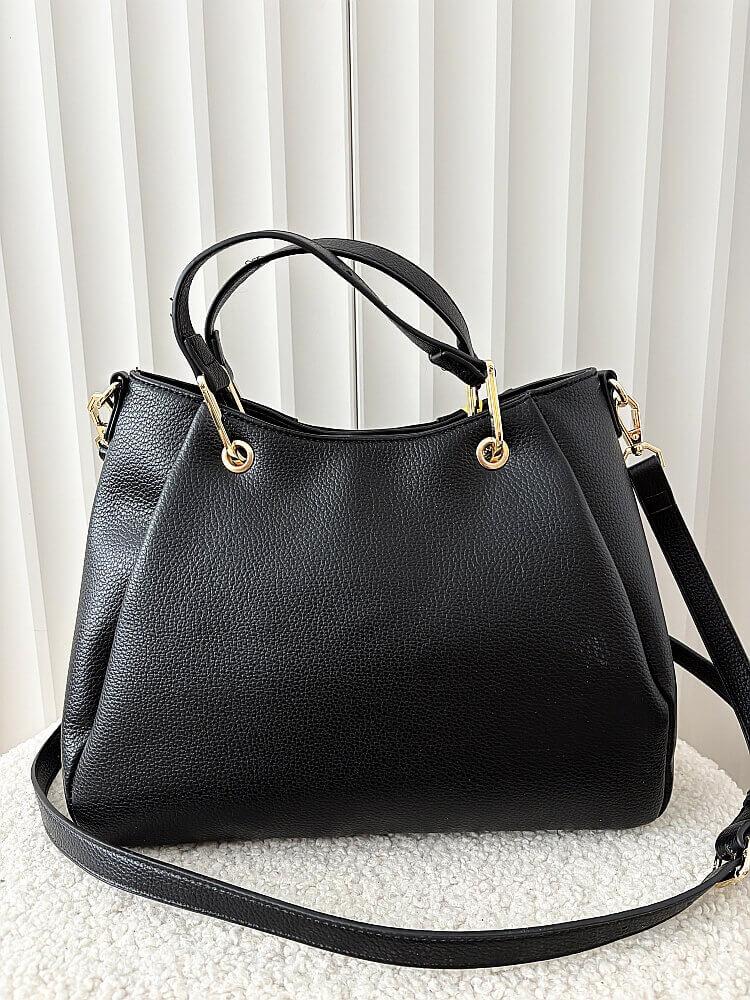 Torebka shopperka czarna