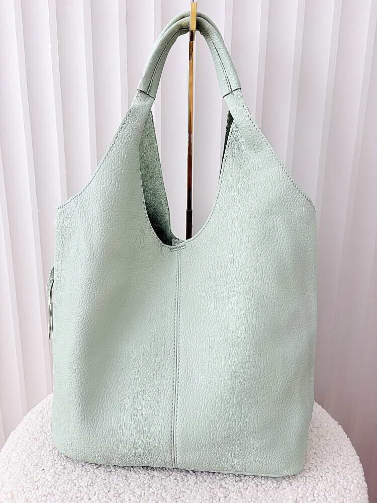 Maxfly torebka shopper na ramię i listonoszka 2w1 zielona