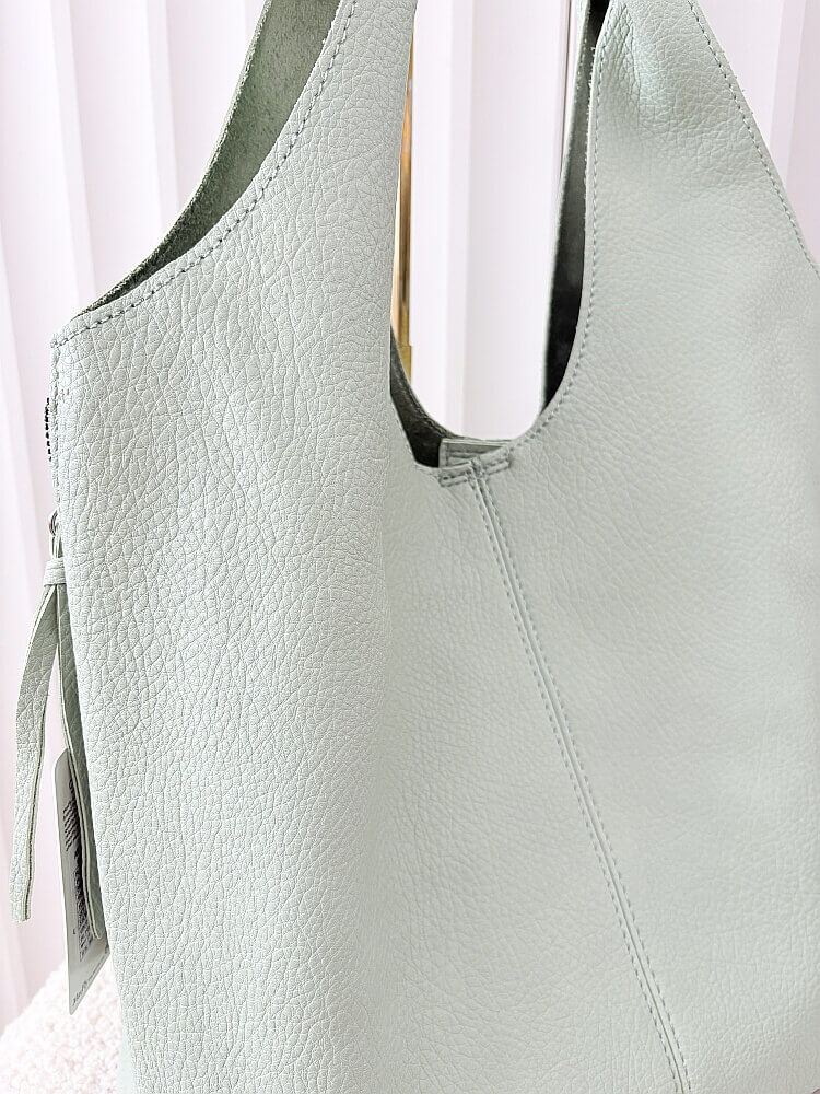 Maxfly torebka shopper na ramię i listonoszka 2w1 zielona