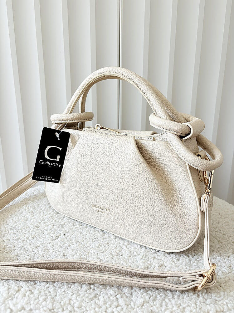 Gallantry torebka mini shopperka beżowa