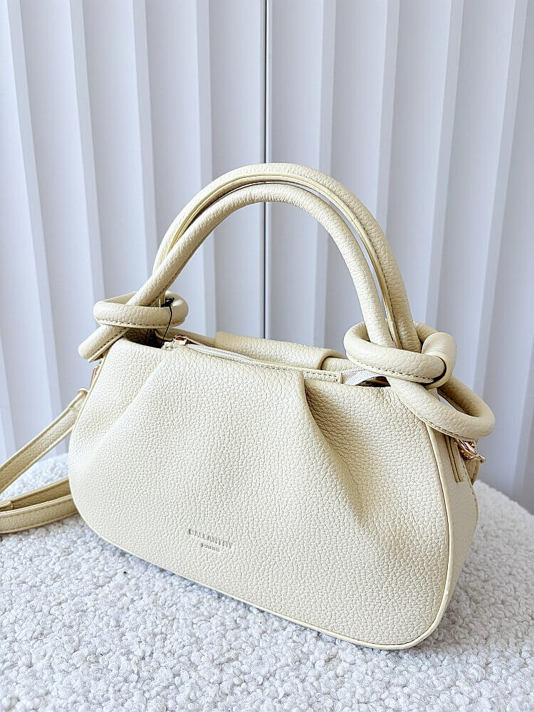 Gallantry torebka mini shopperka żółta