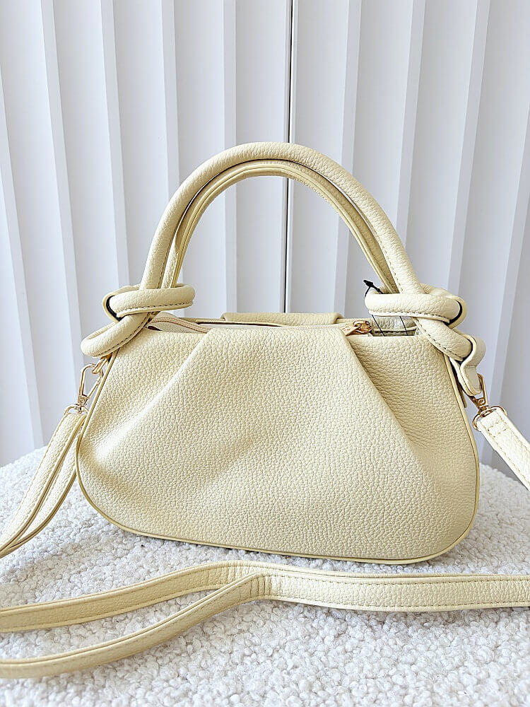 Gallantry torebka mini shopperka żółta