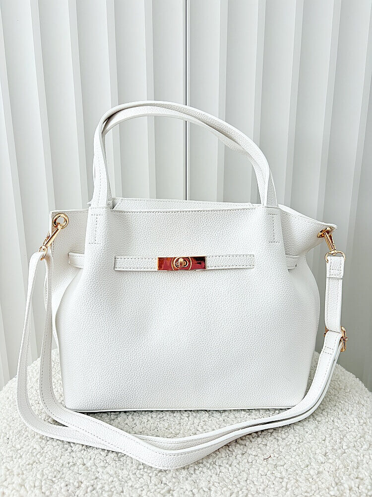 Gallantry torebka shopper biała