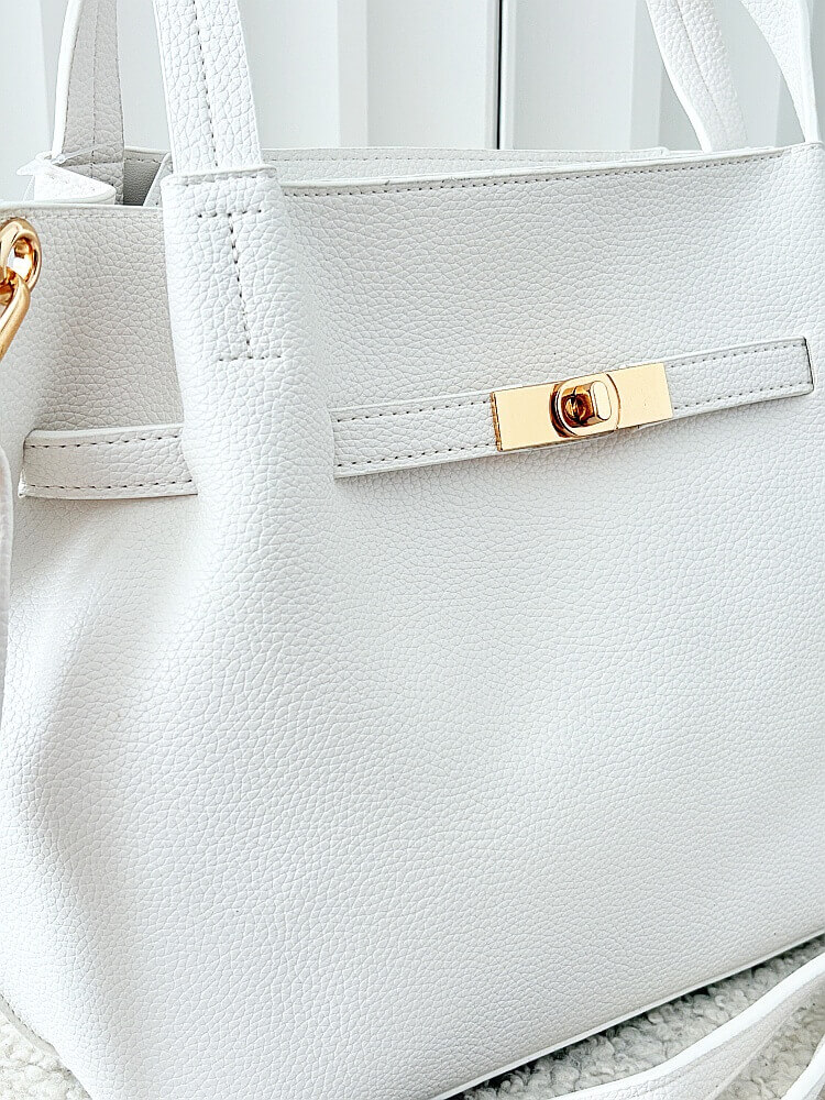 Gallantry torebka shopper biała