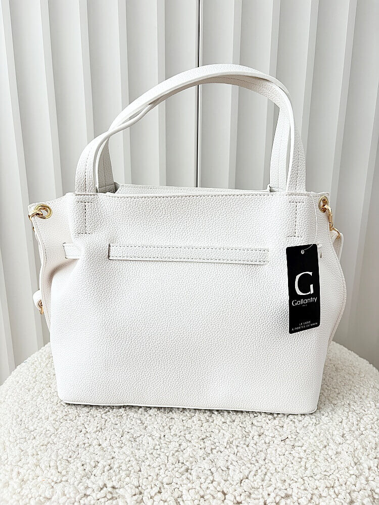 Gallantry torebka shopper biała