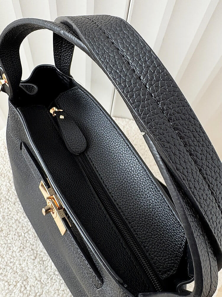 Gallantry torebka shopper czarna