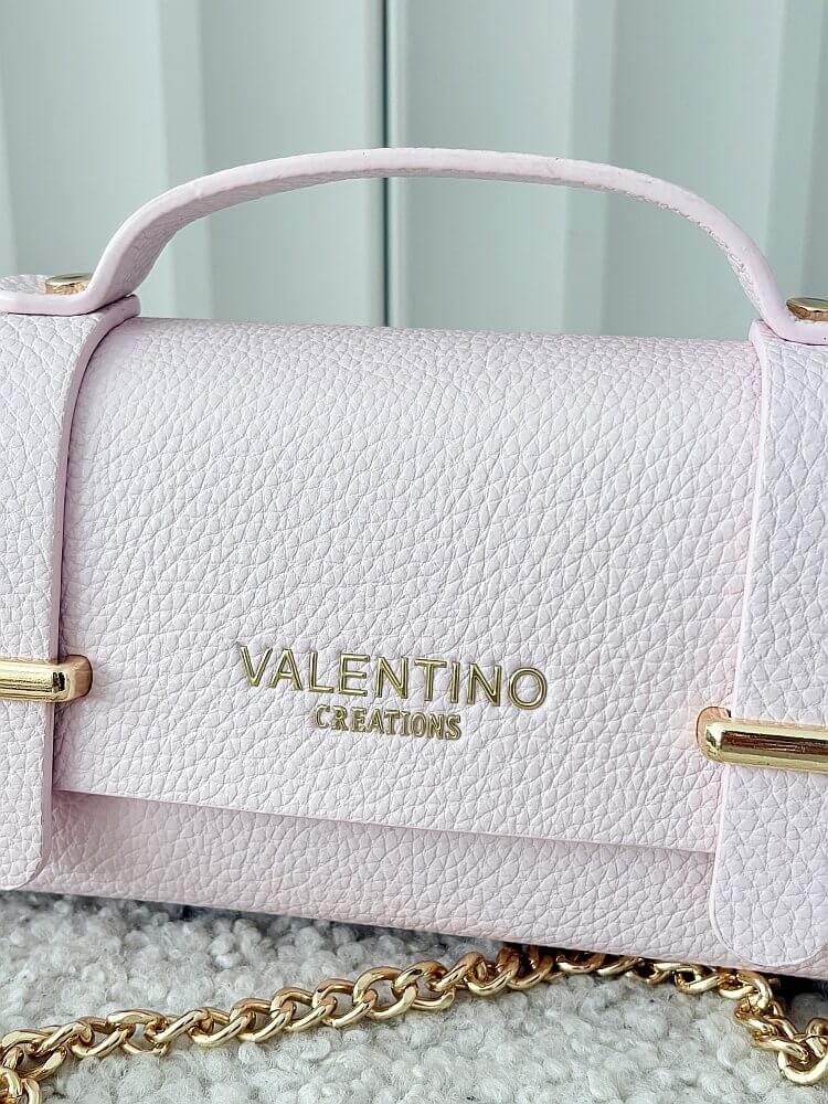 Valentino Creations torebka mini listonoszka różowa