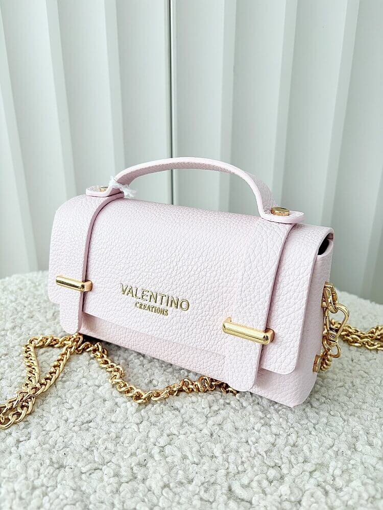 Valentino Creations torebka mini listonoszka różowa