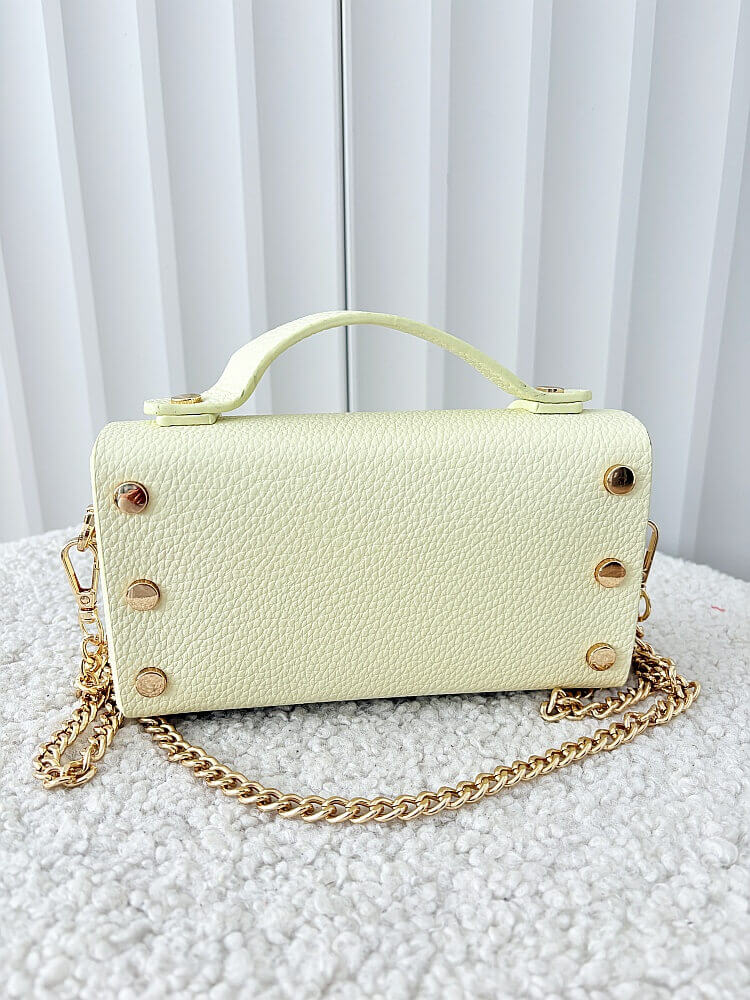 Valentino Creations torebka mini listonoszka żółta