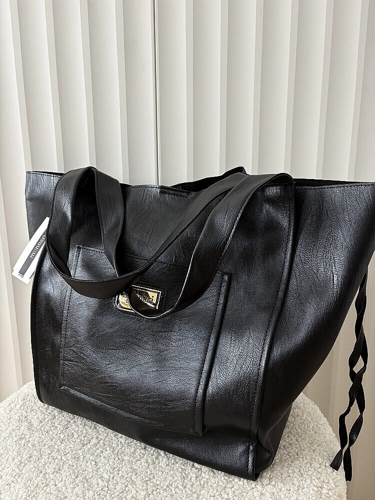 Monnari torba shopper na ramię czarna