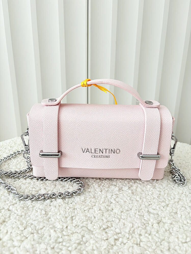 Valentino Creations torebka mini listonoszka różowa
