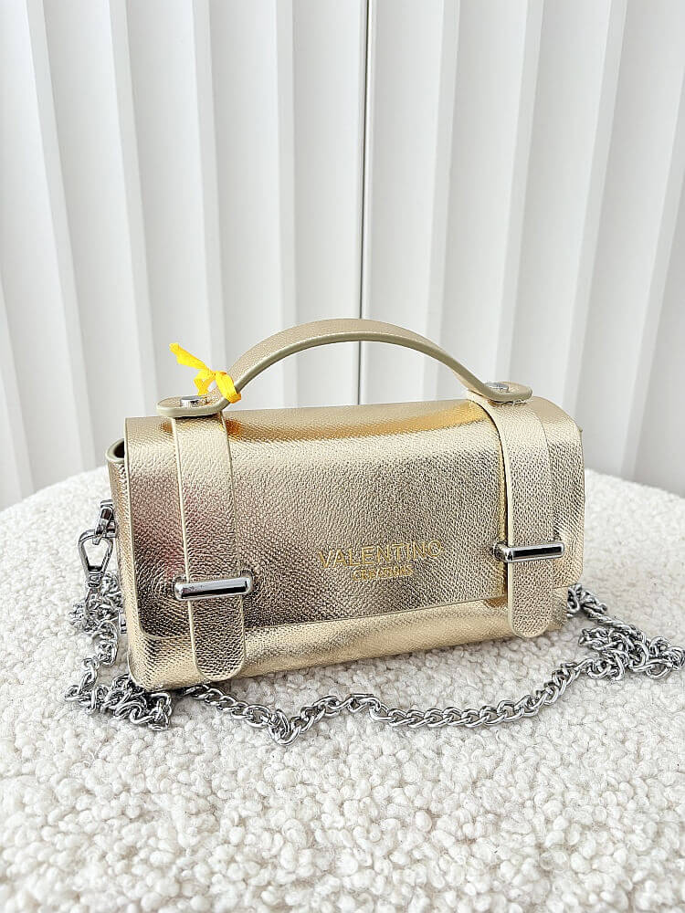 Valentino Creations torebka mini listonoszka złota