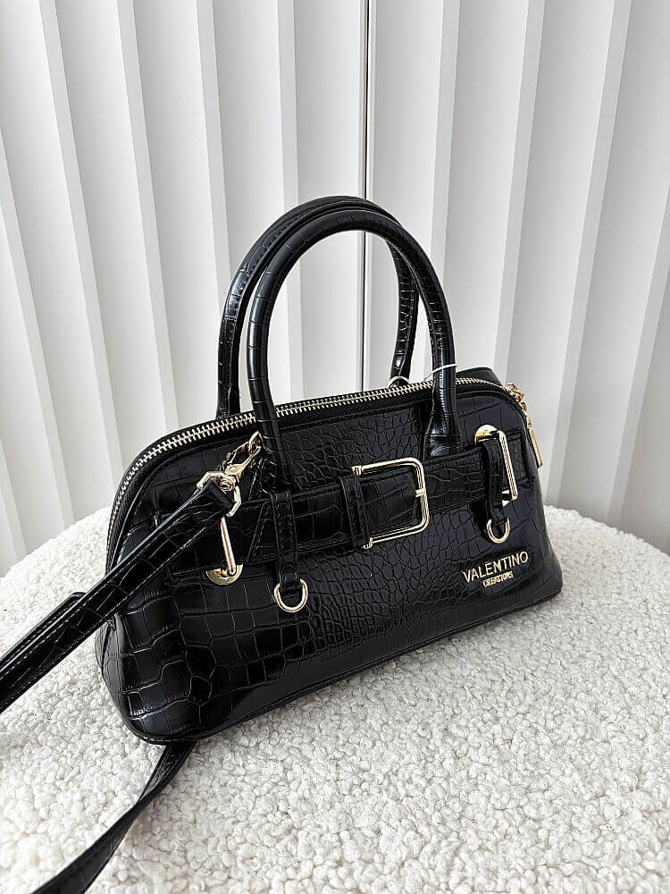 Valentino Creations torebka kuferek czarna design