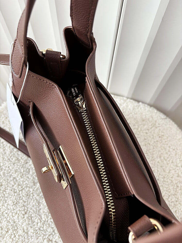 Valentino Creations torebka shopperka brązowa