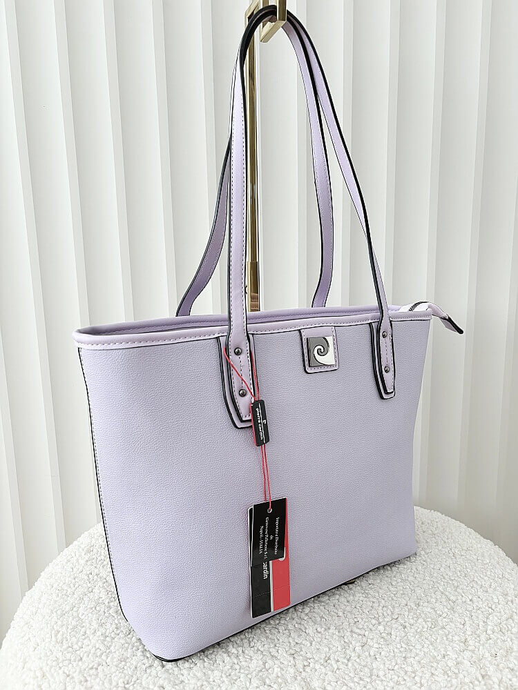 Pierre Cardin torba shopper fioletowa