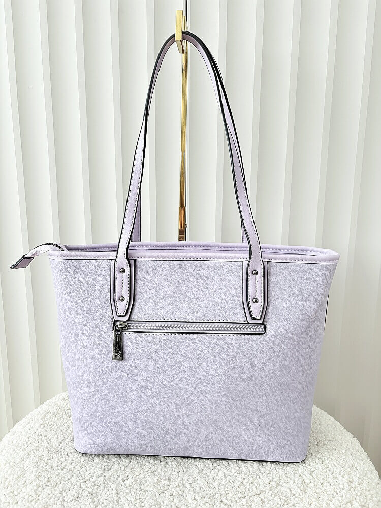 Pierre Cardin torba shopper fioletowa