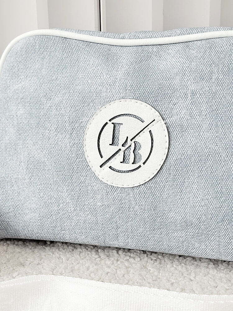 Laura Biaggi torebka listonoszka niebieska jeans