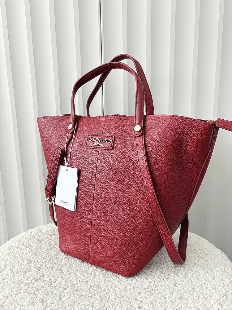 Valentino Creations torebka shopperka czerwona