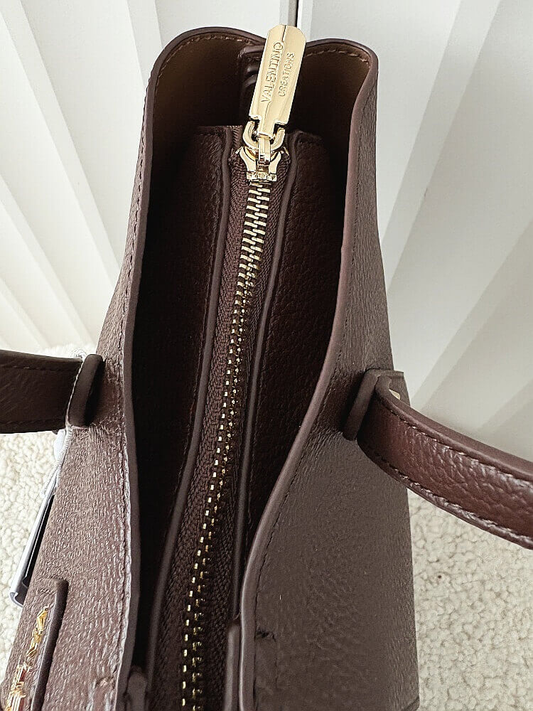 Valentino Creations torebka shopperka czekoladowa