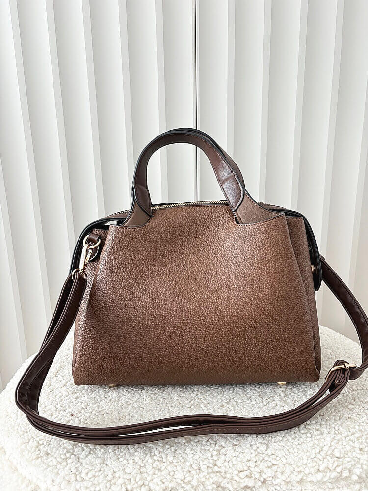 Gallantry torebka mini shopper brązowa