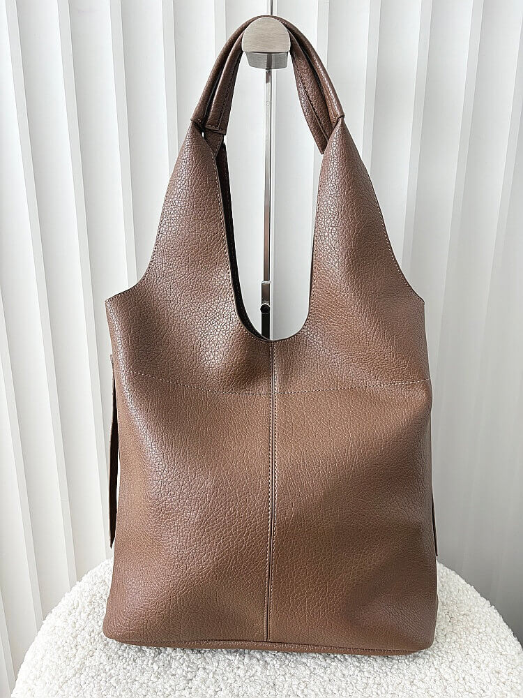 Gallantry torebka shopper na ramię i listonoszka 2w1 taupe