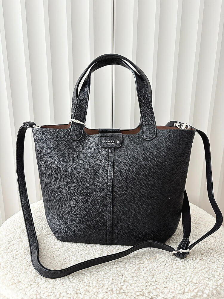 Flora&Co torebka mini shopper czarna