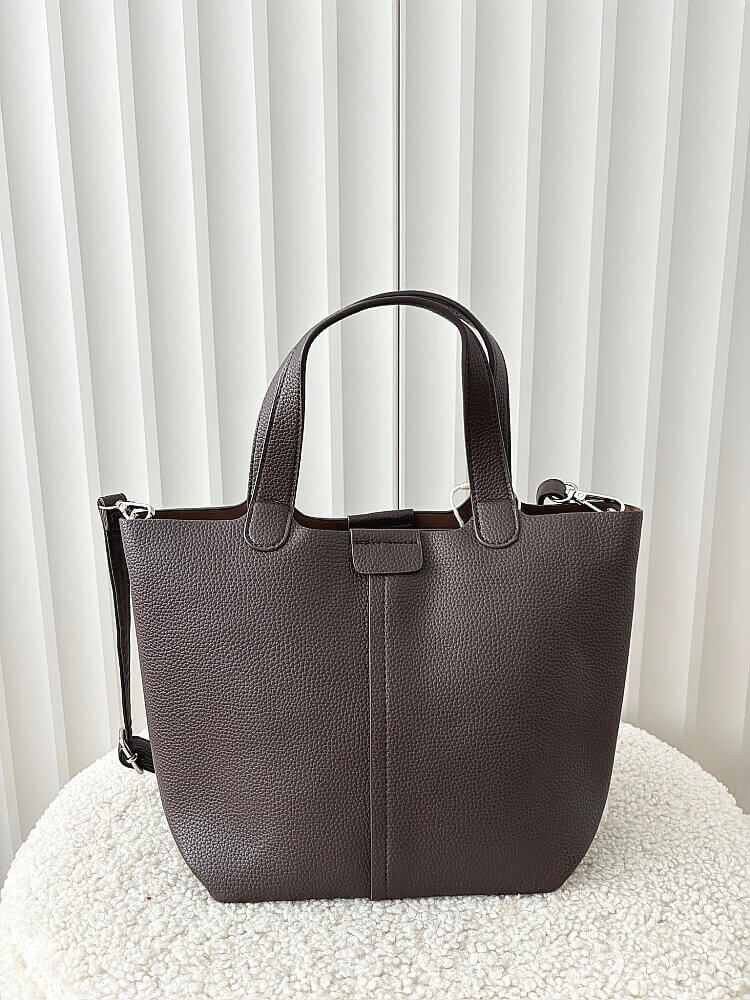Flora&Co torebka mini shopper czekoladowa