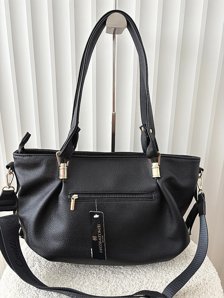Massimo Contti torba shopper czarna
