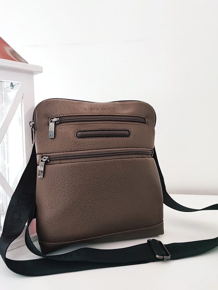 Pierre Cardin listonoszka taupe