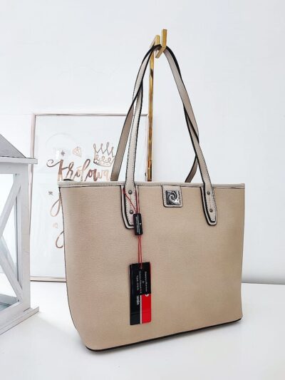 beżowa torba Pierre Cardin